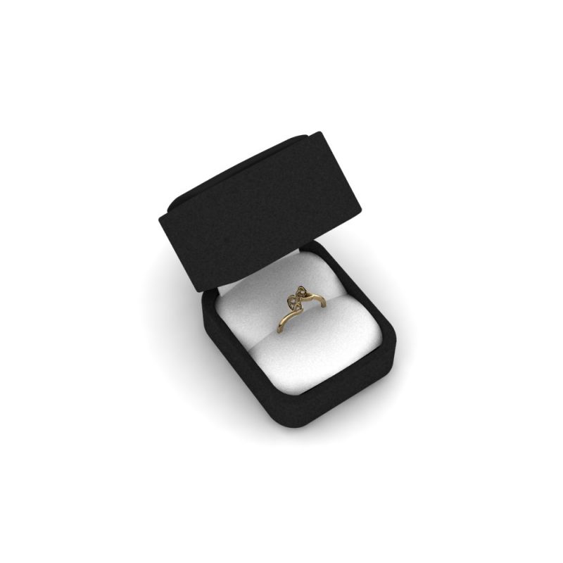 ZRIN engagement ring model 035, yellow gold