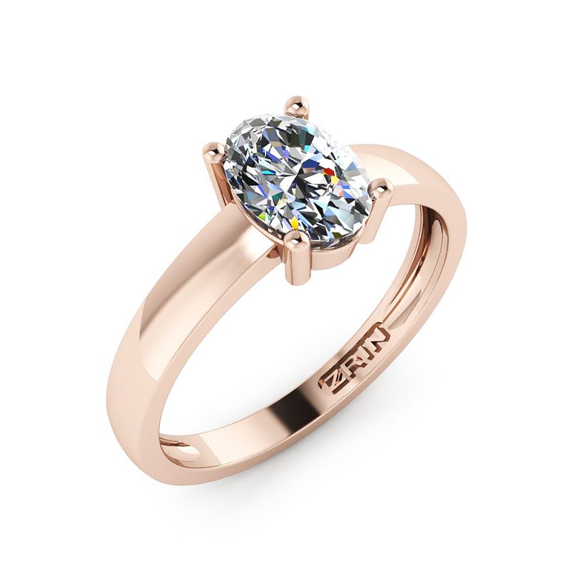 Verlobungsring ZRIN Modell 137 aus Roségold