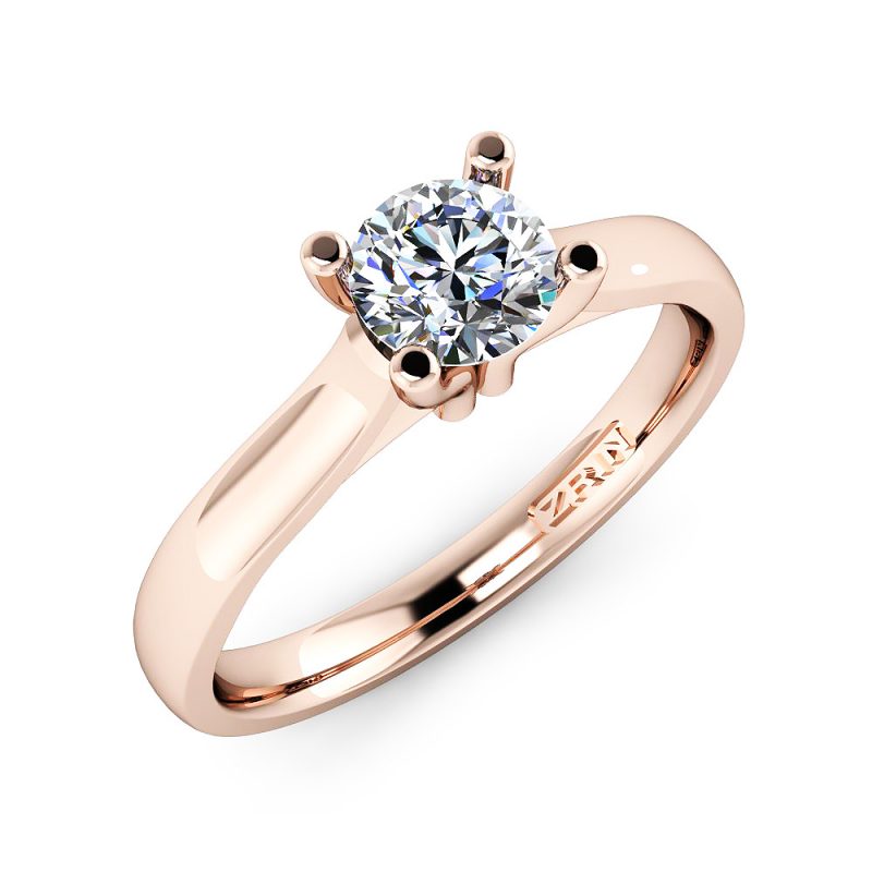 Verlobungsring ZRIN Modell 334 aus Roségold