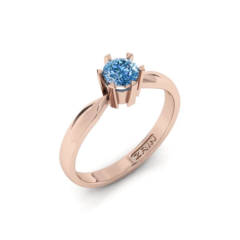 Verlobungsring ZRIN Modell 360 aus Roségold