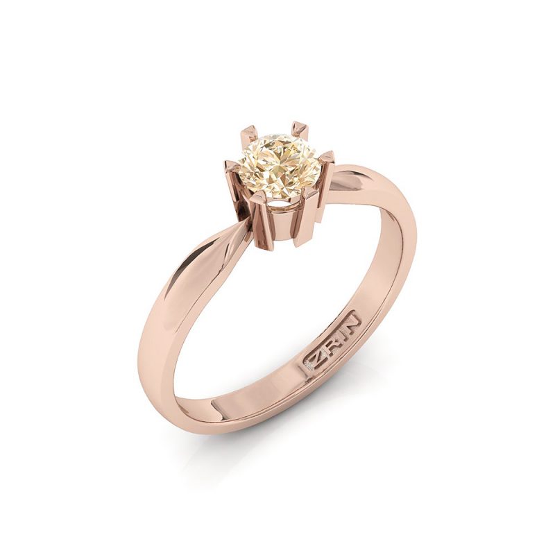 Verlobungsring ZRIN Modell 360 aus Roségold