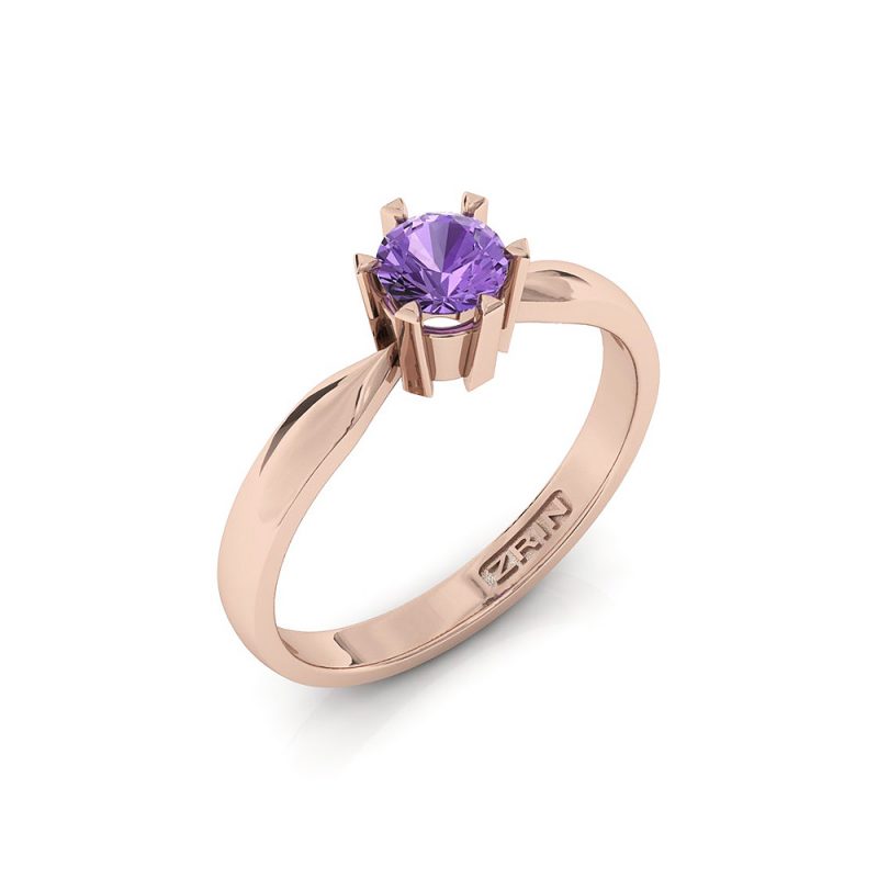 Verlobungsring ZRIN Modell 360 aus Roségold