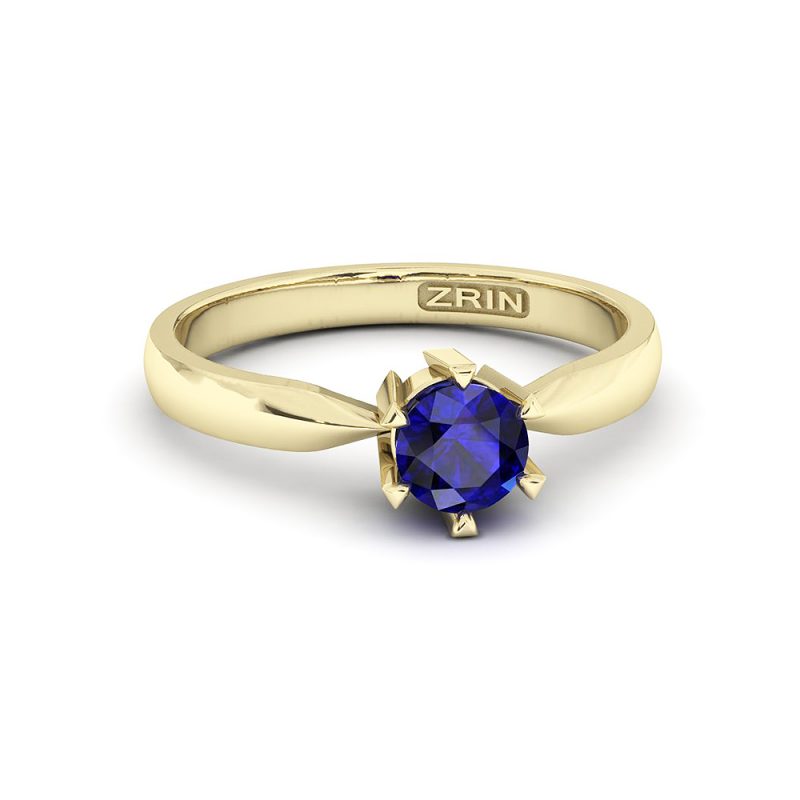 Verlobungsring ZRIN Modell 360 aus Gelbgold