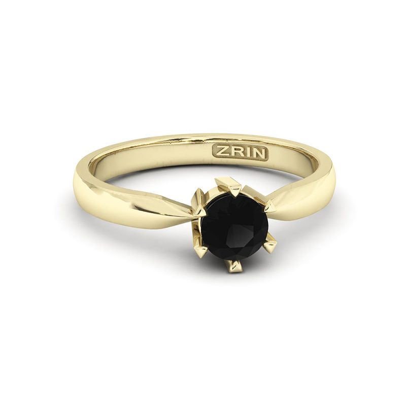 Verlobungsring ZRIN Modell 360 aus Gelbgold