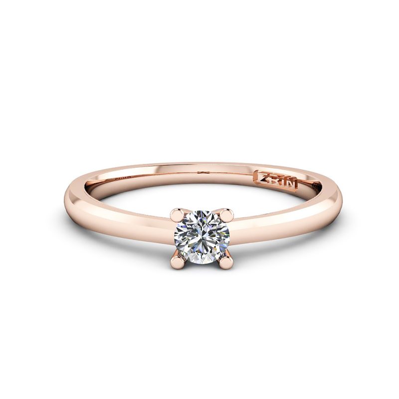 Verlobungsring ZRIN Modell 388 aus Roségold