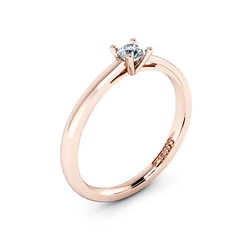 Verlobungsring ZRIN Modell 388 aus Roségold
