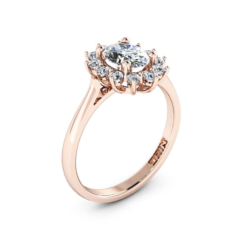 Verlobungsring ZRIN Modell 416 aus Roségold