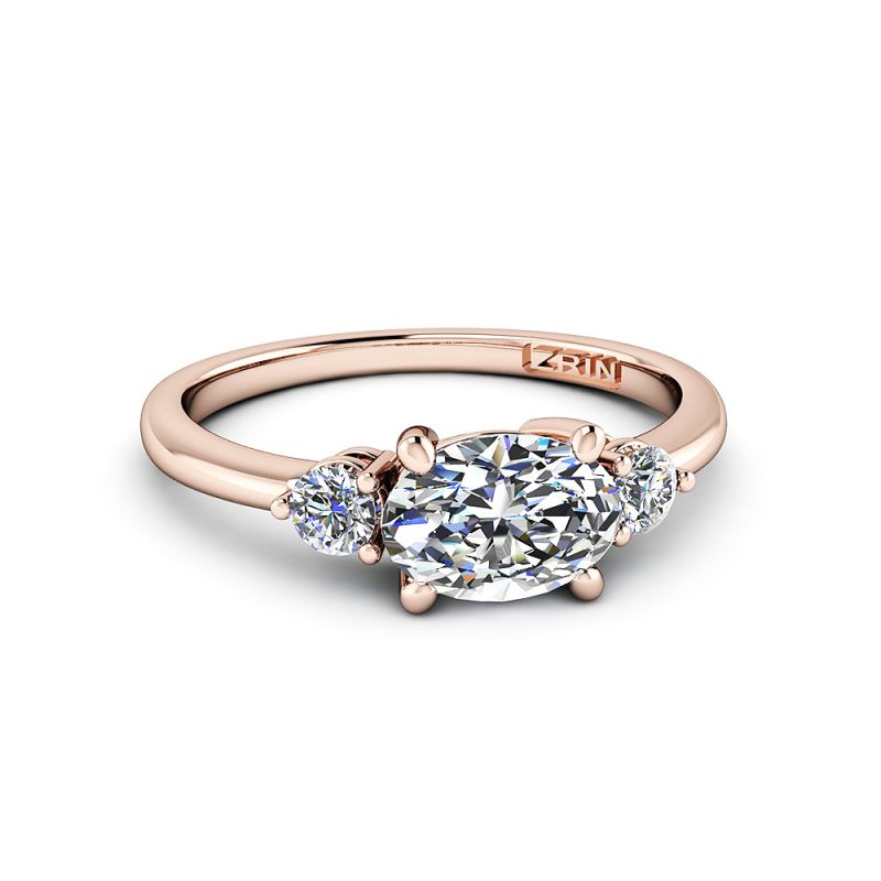 Verlobungsring ZRIN Modell 432 aus Roségold