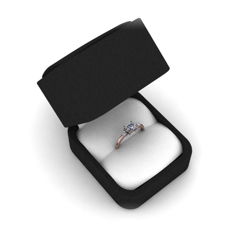 Verlobungsring ZRIN Modell 432 aus Roségold