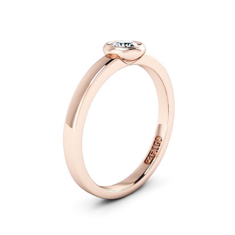Verlobungsring ZRIN Modell 444 aus Roségold