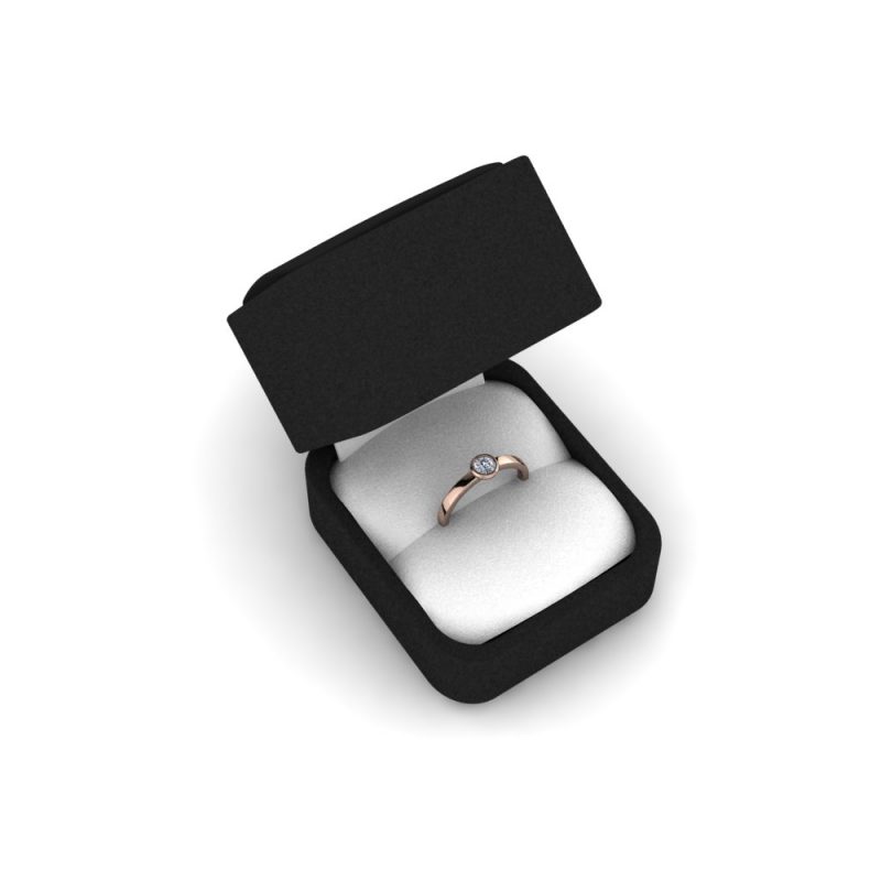 Verlobungsring ZRIN Modell 444 aus Roségold