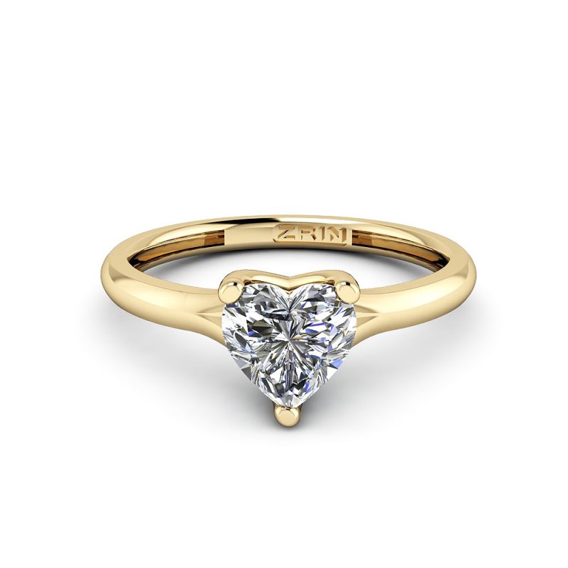 Verlobungsring ZRIN Modell 447 aus Gelbgold