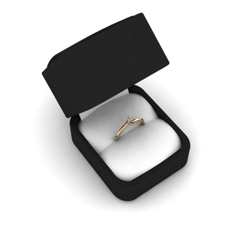 Verlobungsring ZRIN Modell 450 aus Gelbgold