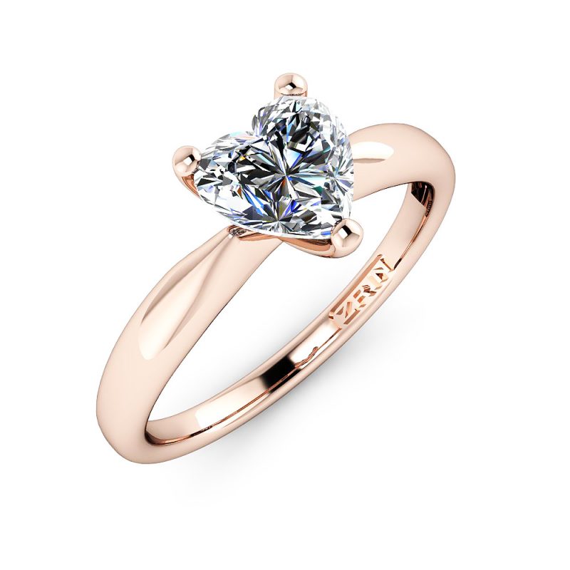 Verlobungsring ZRIN Modell 454 aus Roségold