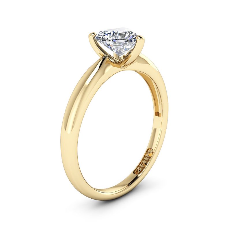 Verlobungsring ZRIN Modell 454 aus Gelbgold