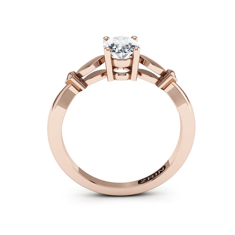 Verlobungsring ZRIN Modell 497 aus Roségold