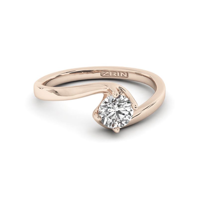Verlobungsring ZRIN Modell 559-2 aus Roségold