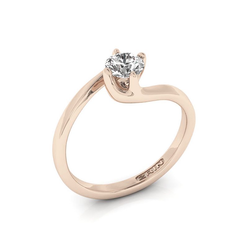 Verlobungsring ZRIN Modell 559-2 aus Roségold