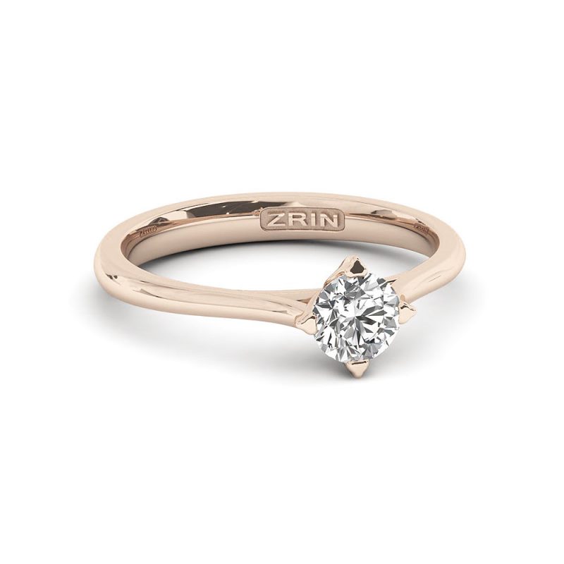 Verlobungsring ZRIN Modell 604 aus Roségold