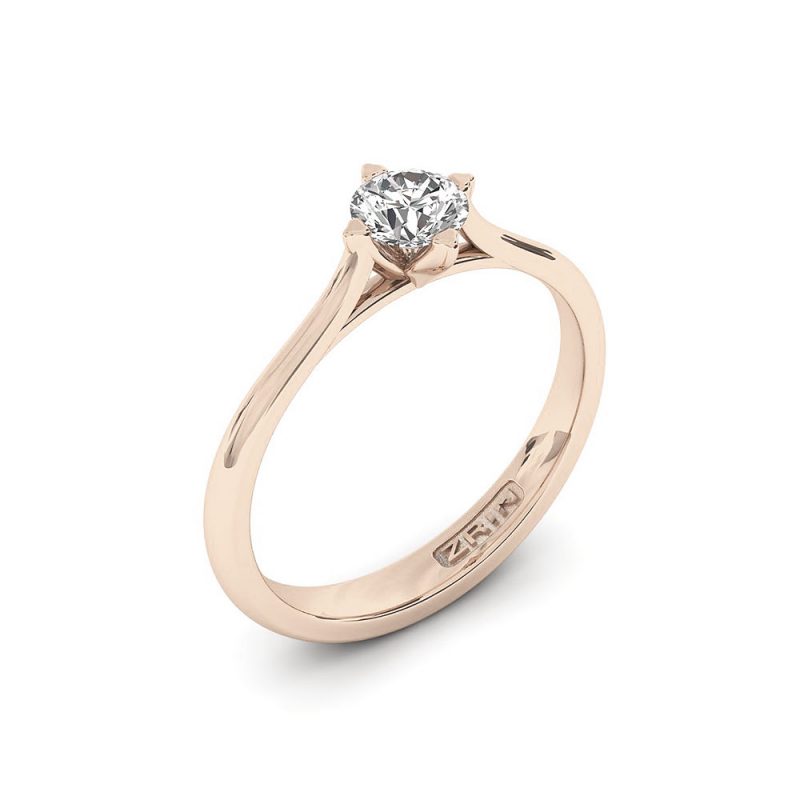Verlobungsring ZRIN Modell 604 aus Roségold