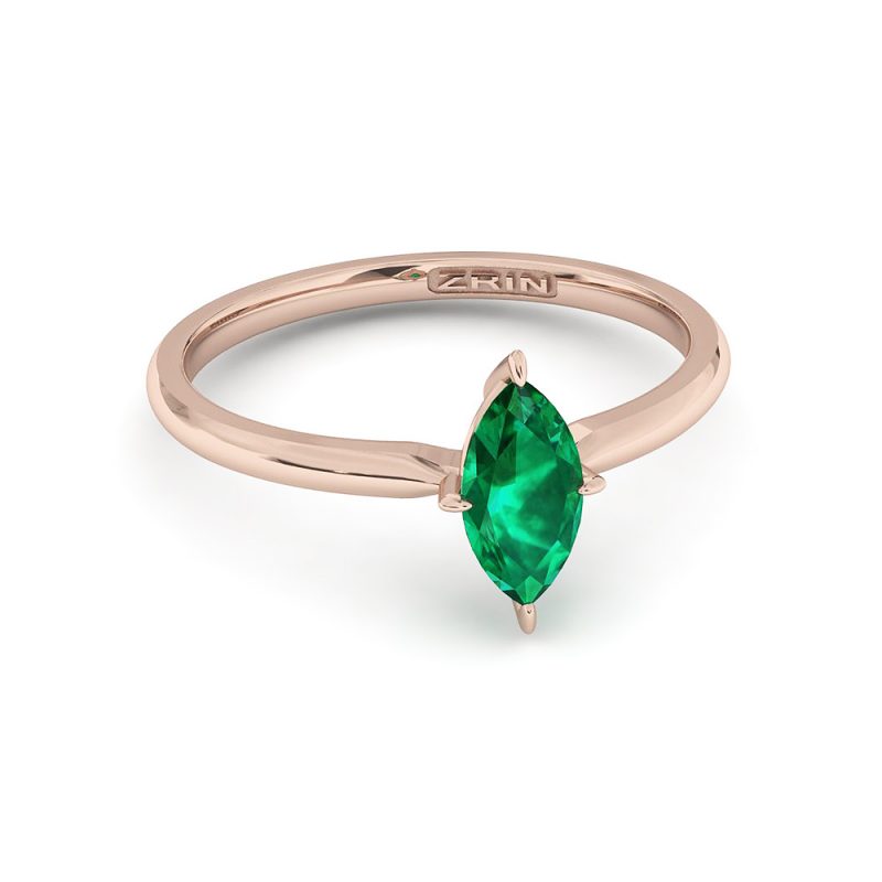 Verlobungsring ZRIN Modell 654 aus Roségold