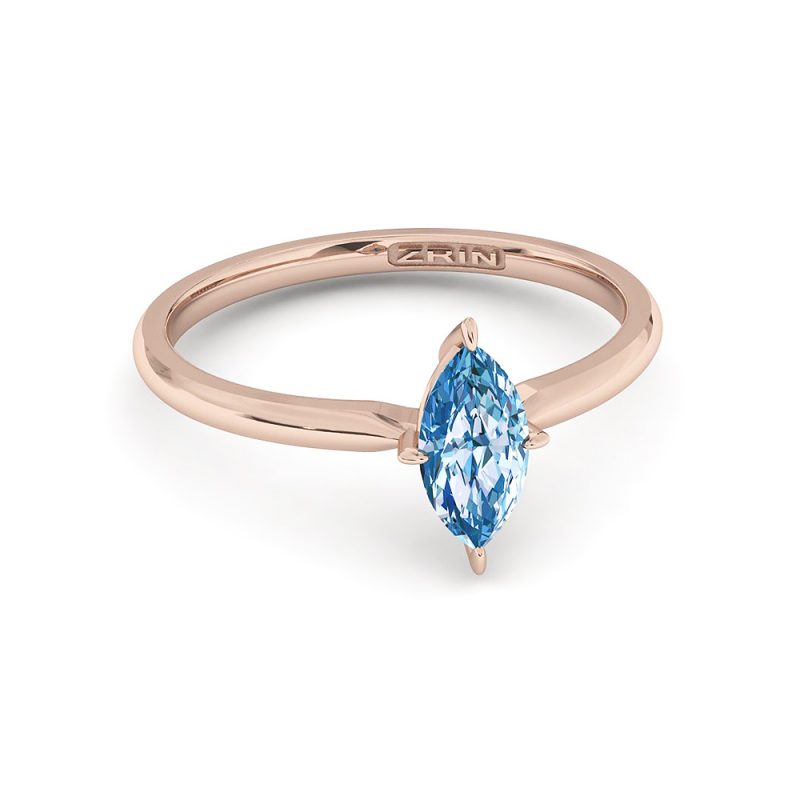 Verlobungsring ZRIN Modell 654 aus Roségold