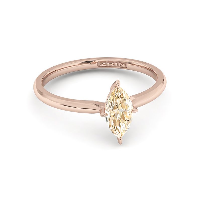 Verlobungsring ZRIN Modell 654 aus Roségold