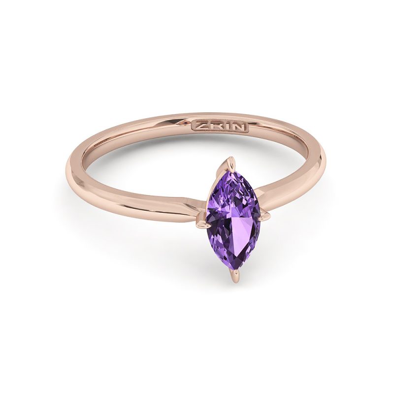 Verlobungsring ZRIN Modell 654 aus Roségold