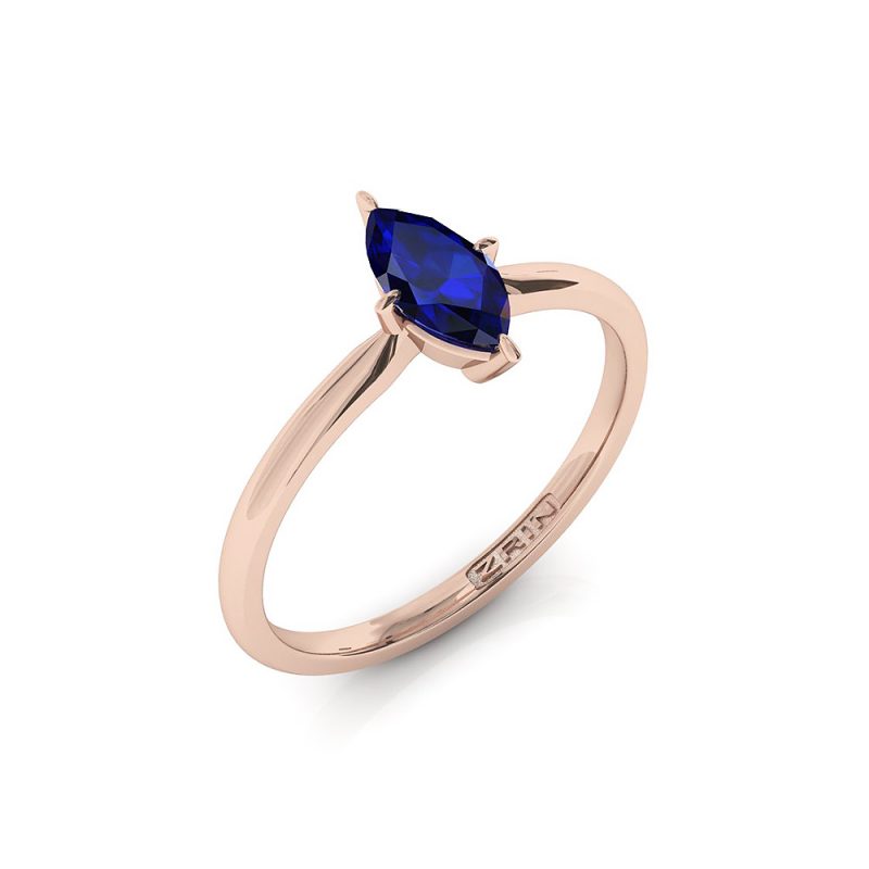 Verlobungsring ZRIN Modell 654 aus Roségold