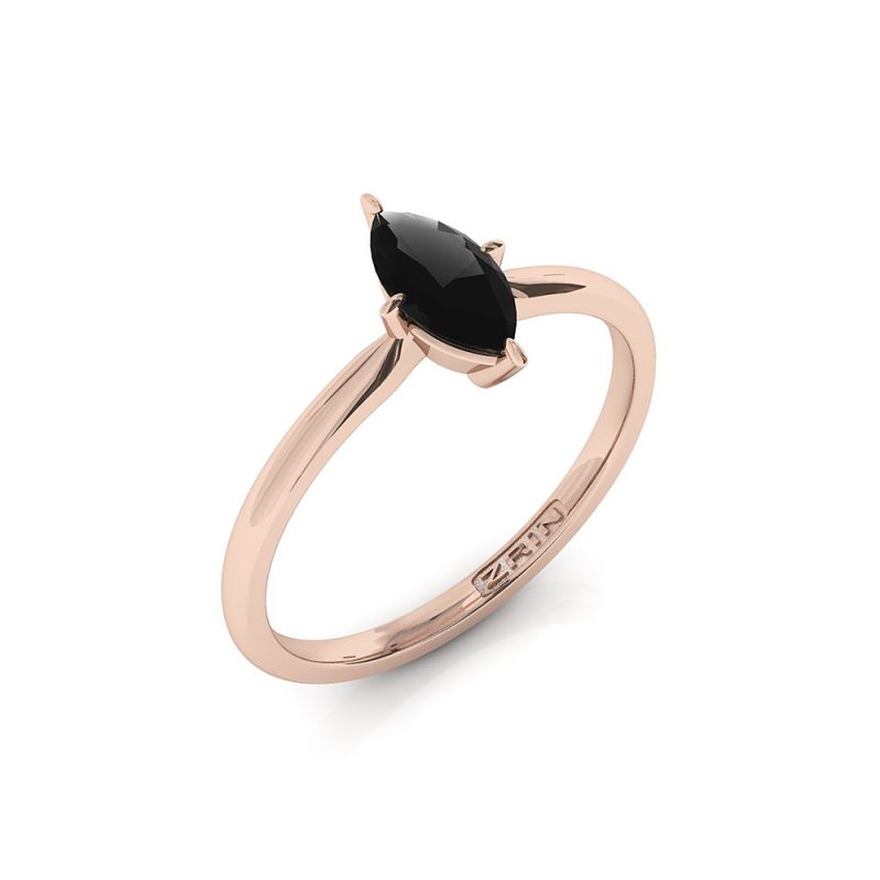 Verlobungsring ZRIN Modell 654 aus Roségold