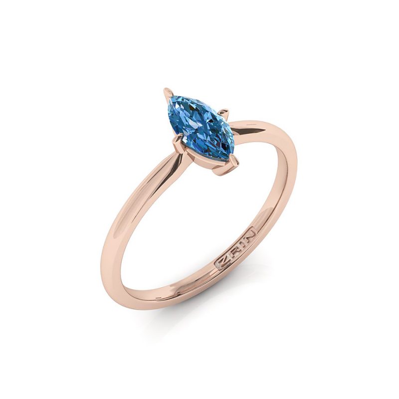 Verlobungsring ZRIN Modell 654 aus Roségold