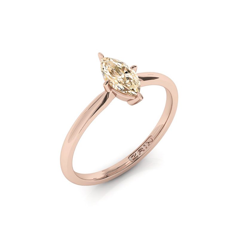 Verlobungsring ZRIN Modell 654 aus Roségold