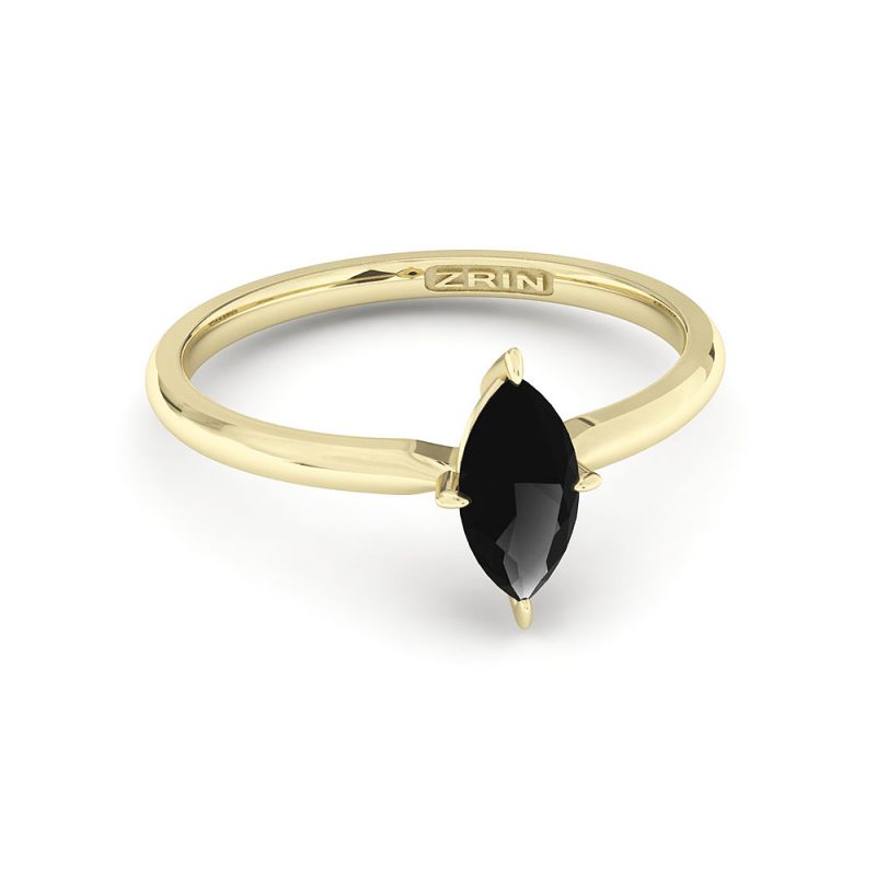 Verlobungsring ZRIN Modell 654 aus Gelbgold