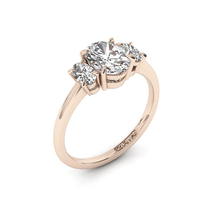 Verlobungsring ZRIN Modell 660 aus Roségold