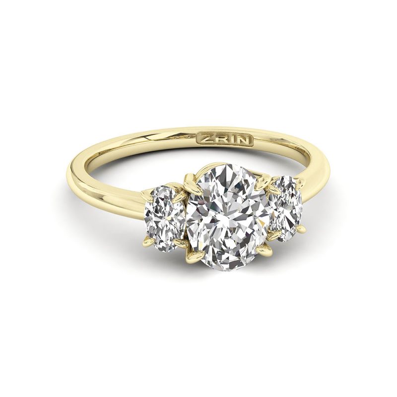 Verlobungsring ZRIN Modell 660 aus Gelbgold