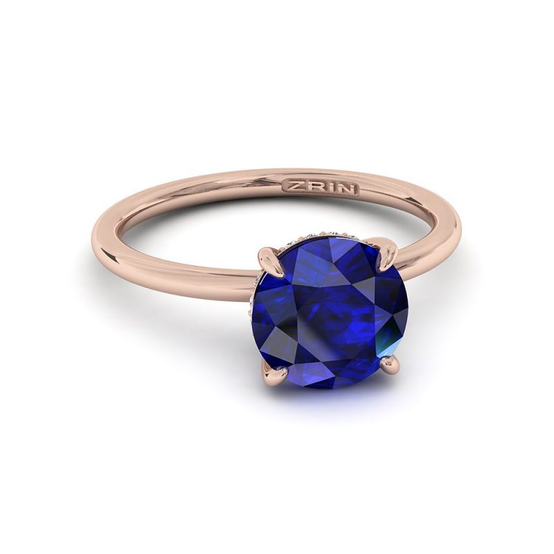 Verlobungsring ZRIN Modell 715-3 aus Roségold