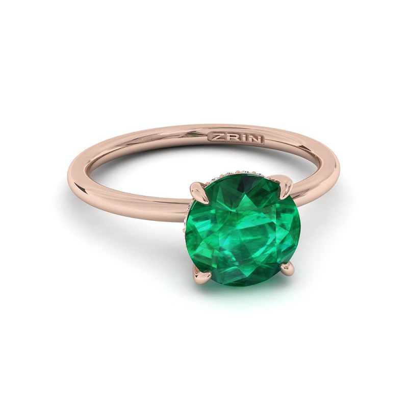 Verlobungsring ZRIN Modell 715-3 aus Roségold