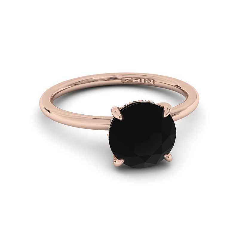 Verlobungsring ZRIN Modell 715-3 aus Roségold