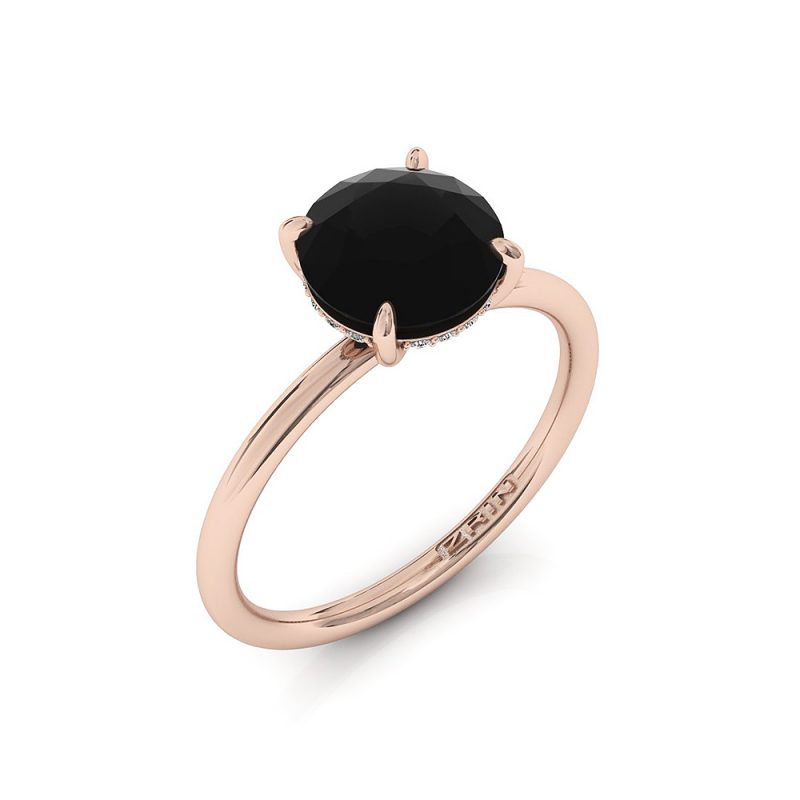 Verlobungsring ZRIN Modell 715-3 aus Roségold