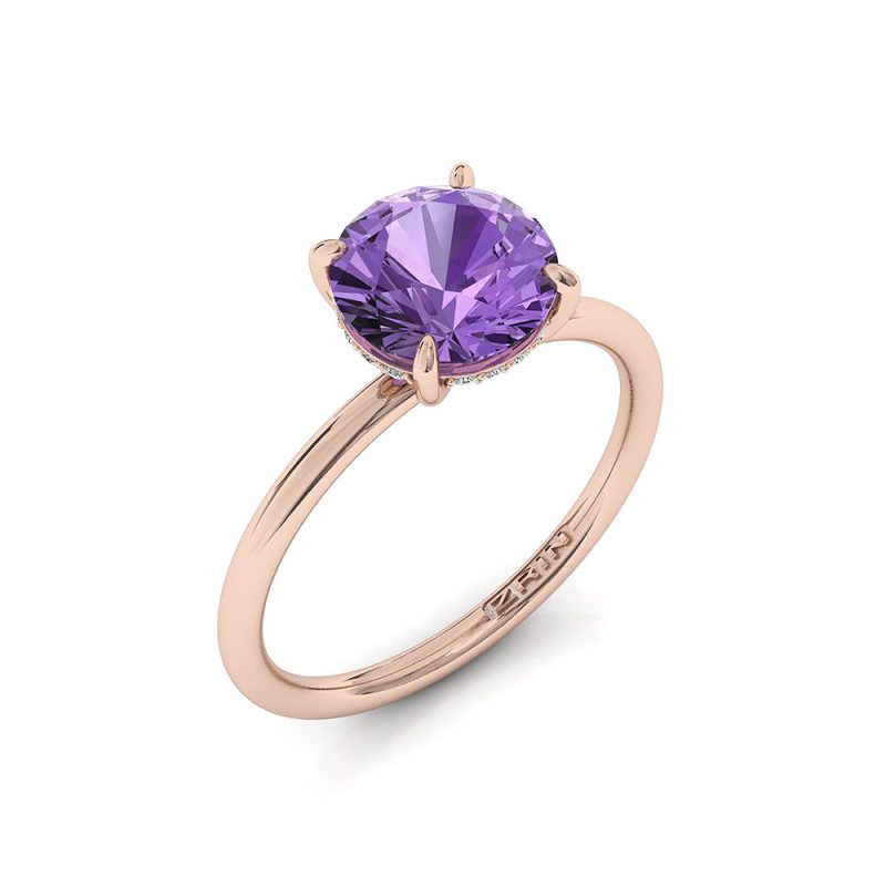 Verlobungsring ZRIN Modell 715-3 aus Roségold