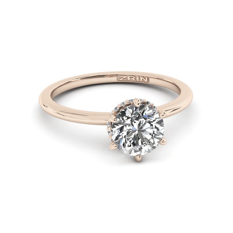 Verlobungsring ZRIN Modell 875 aus Roségold
