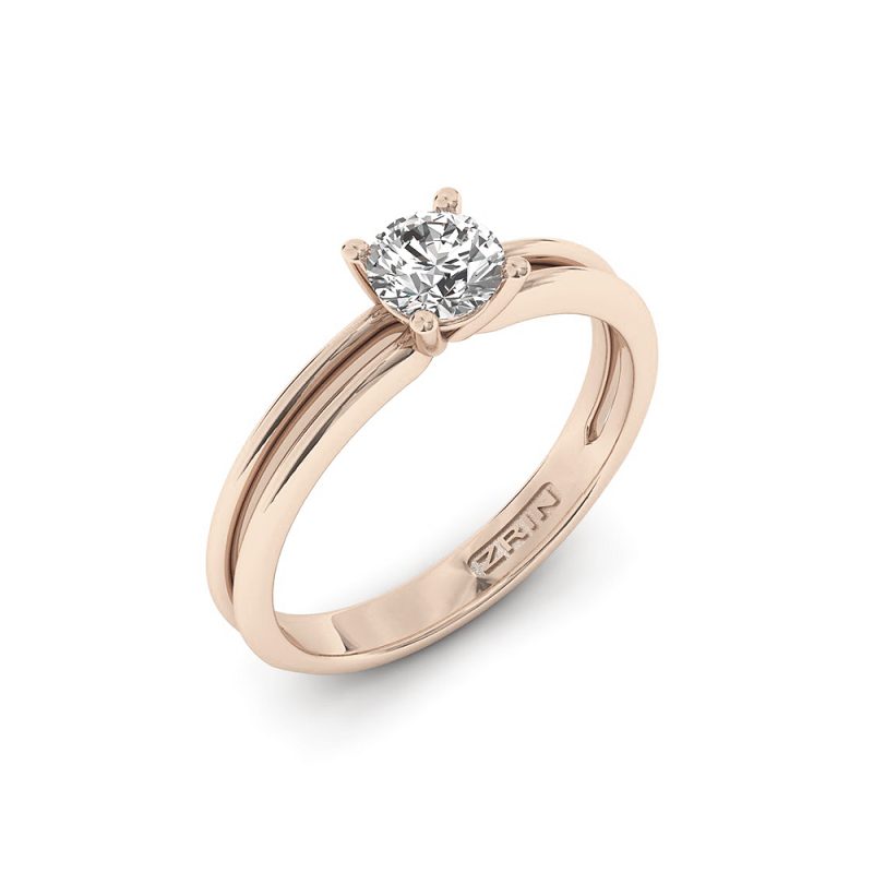 Verlobungsring ZRIN Modell 879 aus Roségold